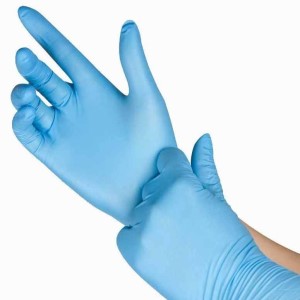Large Disposable Nitrile Exam Gloves